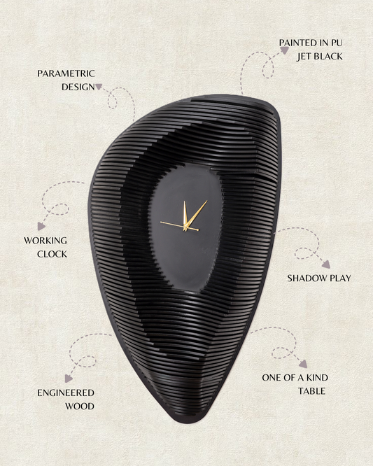 Eclipse Void Wall Clock