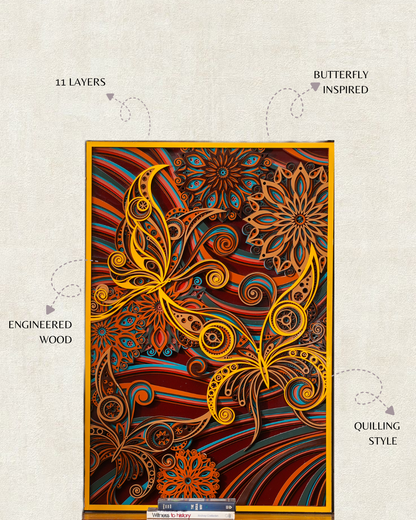 Butterfly Symphony Wall Decor