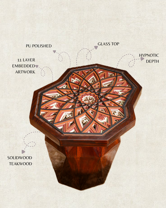 Amber Hive Coffee Table