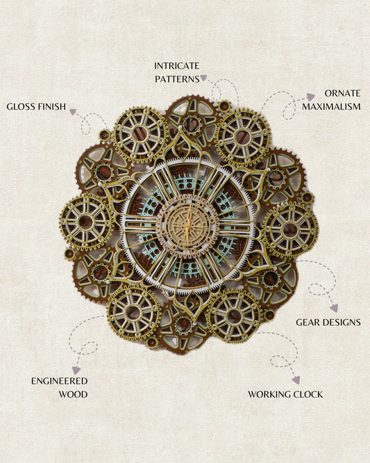 Stellar Gear Wall Clock