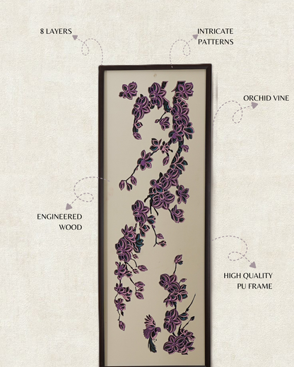 Floral Serenade Wall Decor - 16X48