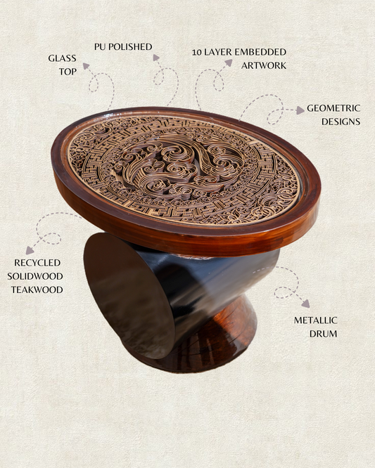 Totem Round Coffee Table