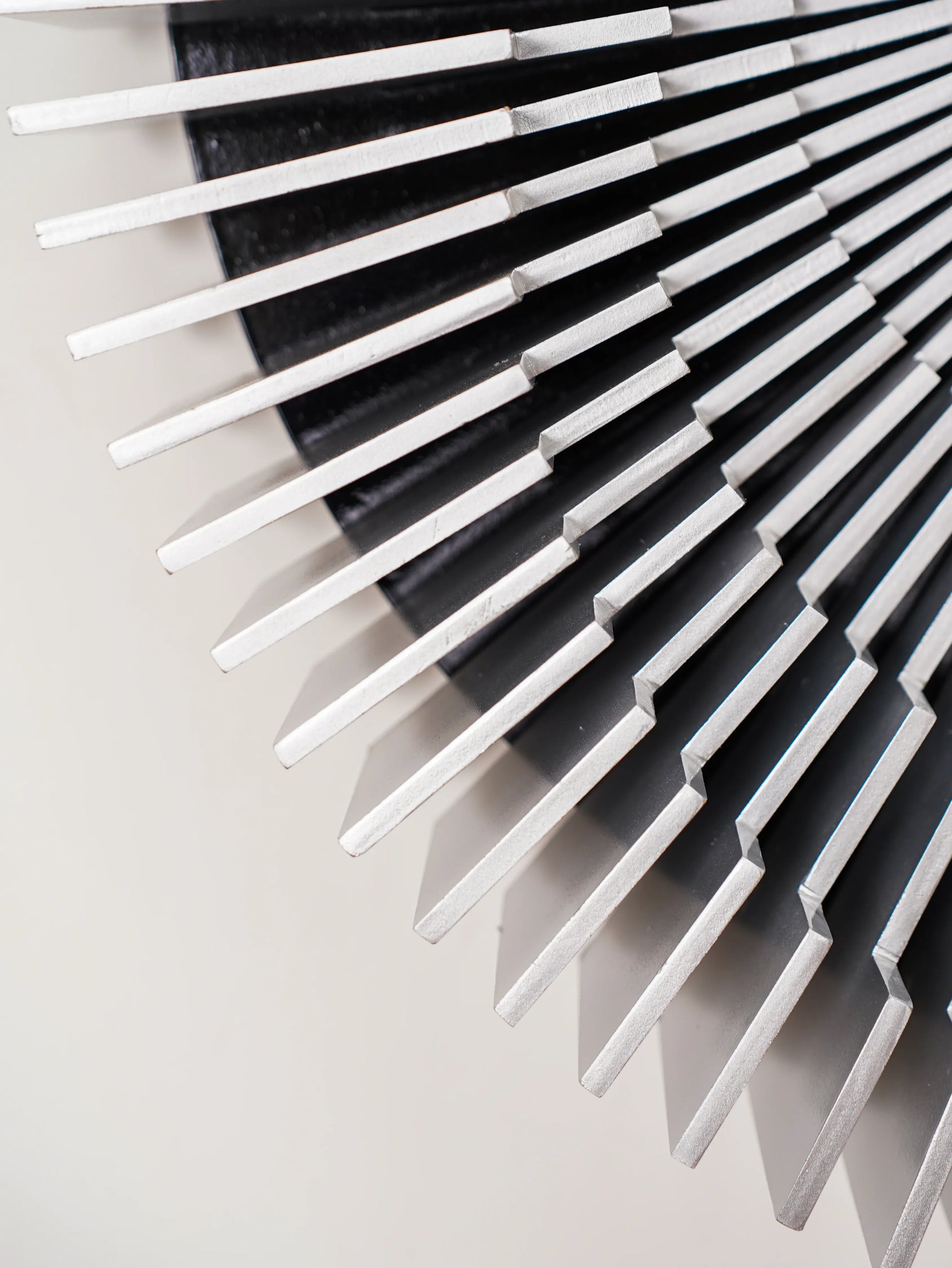 Architectural 3D Wood Wall Clock Terrace Dial — Multi-Layered Shadow-Play Timepiece — Modern Minimalist Silent Art-Grade Composite Decor - velvet & grain