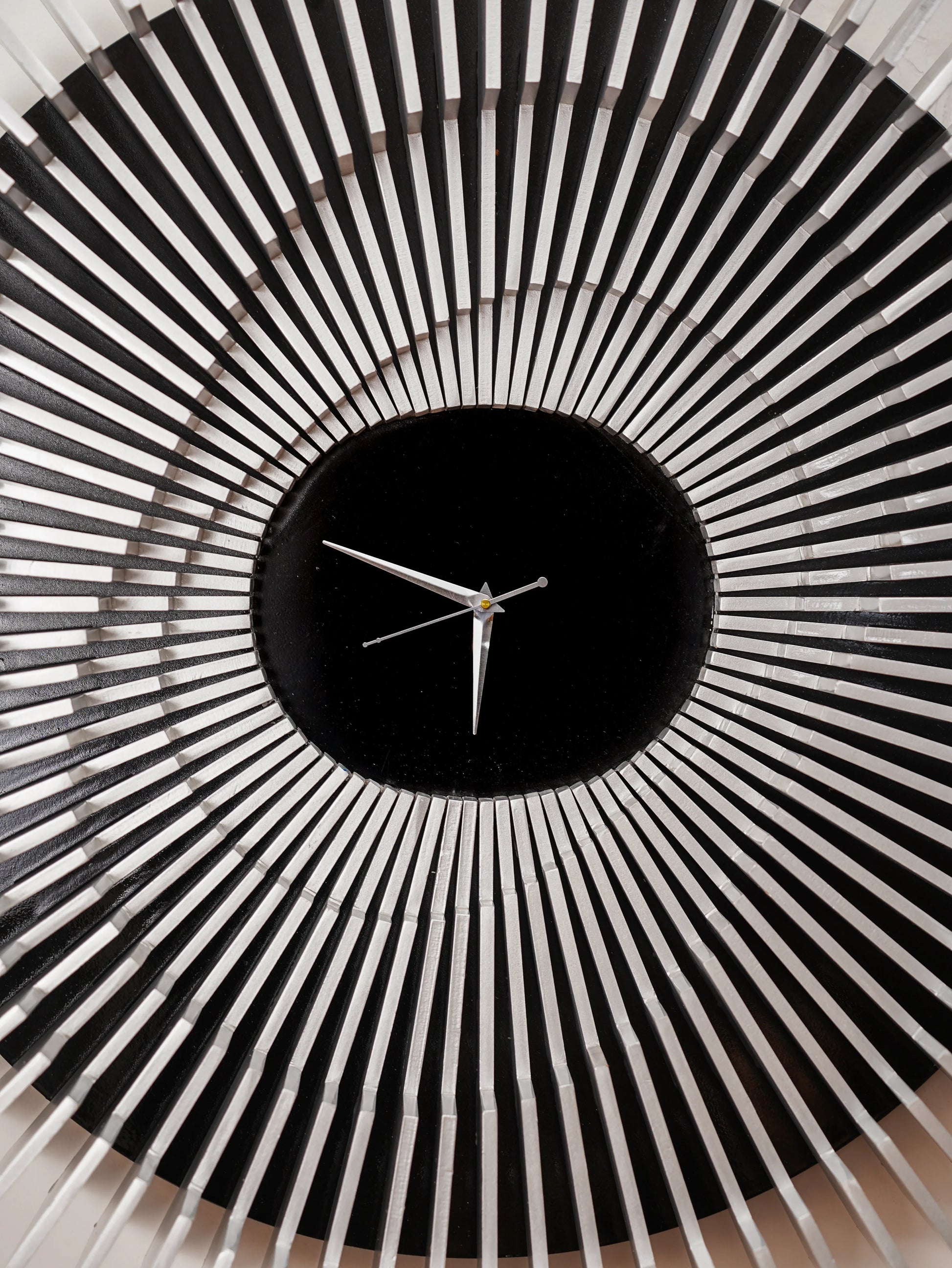 Architectural 3D Wood Wall Clock Terrace Dial — Multi-Layered Shadow-Play Timepiece — Modern Minimalist Silent Art-Grade Composite Decor - velvet & grain