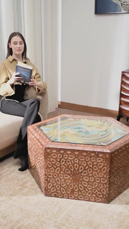 Alhambra Hex Coffee Table